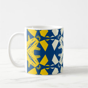 Mug Tribal comme asiatique se sentent sans couture mot