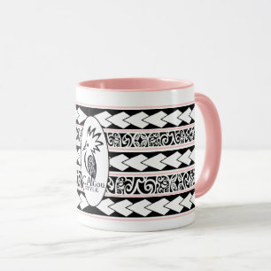 Mug Tribal Ethnic Vieux rose