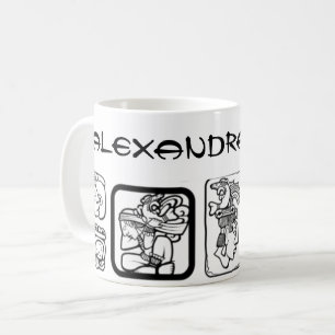 Mug Tribal MAYA ancien masque motif 1