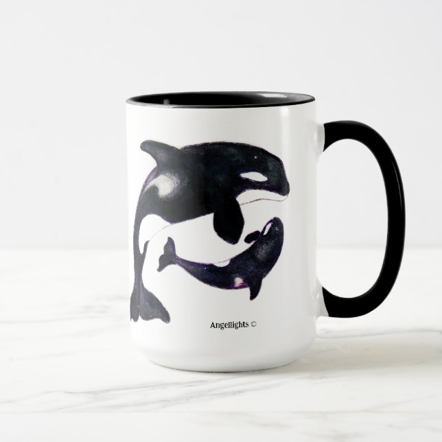 Mug Tribal Orca (Droite)
