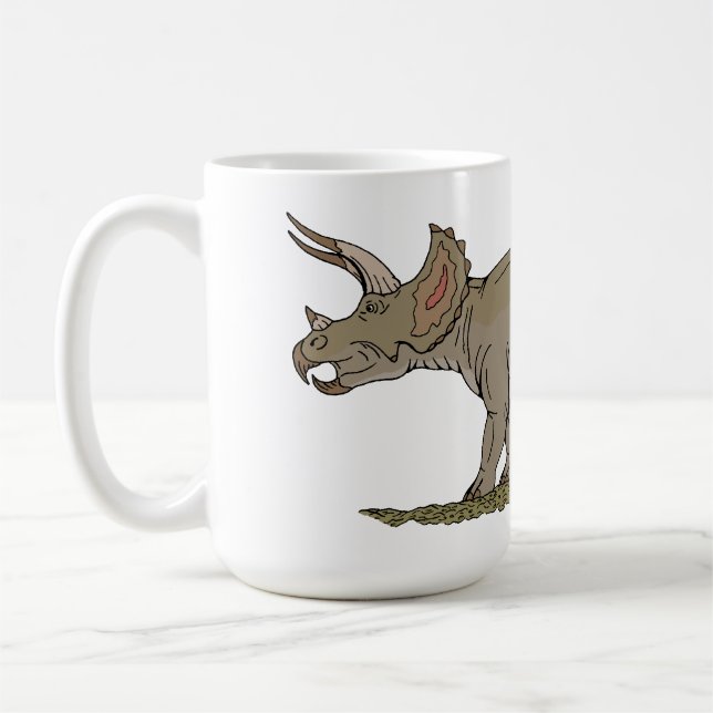 Mug Tricératops de Dinosaure (Gauche)