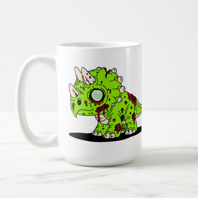 Mug Triceratops Zombie  (Gauche)