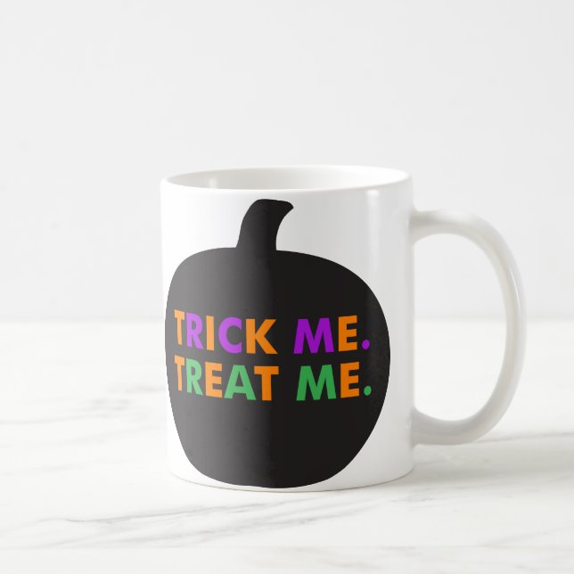 Mug Trick Me Treat Me Multi-Colors (Droite)