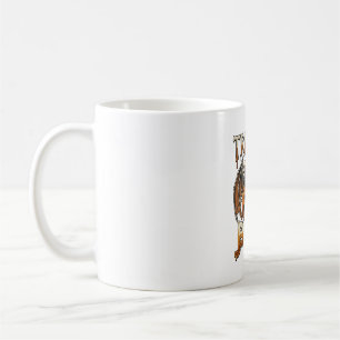 Mug Trick Or Beer Halloween Citrouille Squelette Ailes