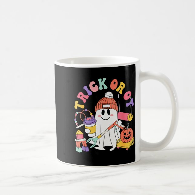 Mug Trick Or Ot Ergothérapie Fantôme Halloween W (Droite)