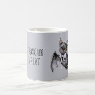 Mug Trick or Treat Chauve-Souris Noire