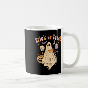 Mug Trick Ou Enseigner Super Enseignant Halloween Retr