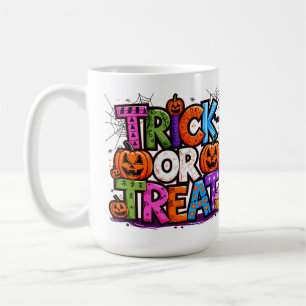 Mug TRICK OU TRAITEMENT   Cute Halloween Bash Party