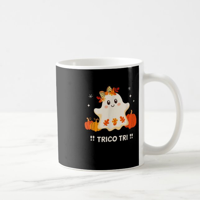 Mug Trico Tri mignon Halloween Éffrayant Mexique Fantô (Droite)