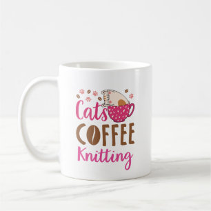 Mug Tricot Café Chats
