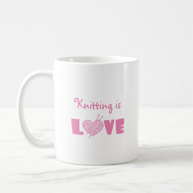 Mug Tricot est amour (Gauche)