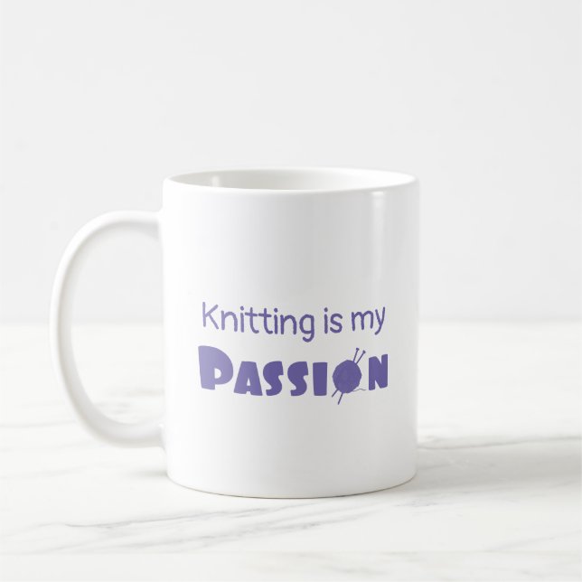 Mug Tricot est ma passion (Gauche)