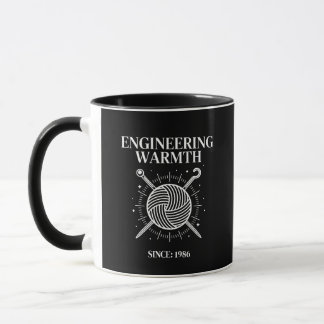 Mug Tricot sur mesure année Chaleur Ingénierie
