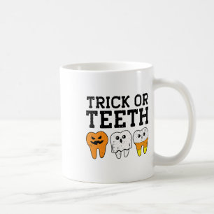 Mug Tricoter Ou Dents Dentaire Dentiste Istant Hallowe