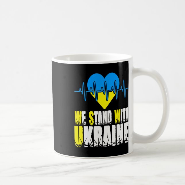 Mug Trident Ukraine Drapeau Ukraine Drapeau Ukrainien  (Droite)