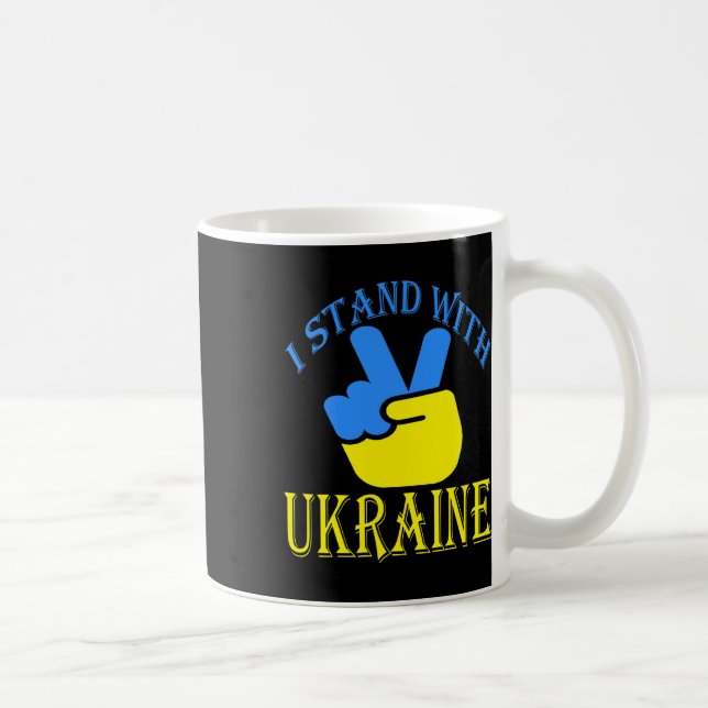 Mug Trident Ukraine Drapeau Ukraine Drapeau Ukrainien  (Droite)