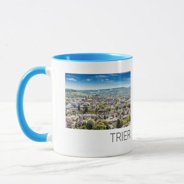 Mug Trier Cityscape Panorama Moselle Allemagne Souveni (Gauche)