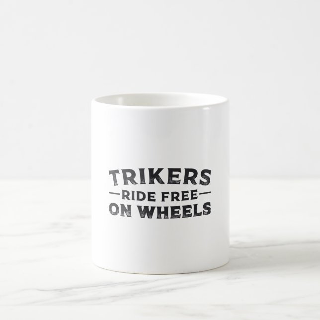 Mug Triker Trikers Circuler Gratuitement Sur Roues Tri (Centre)