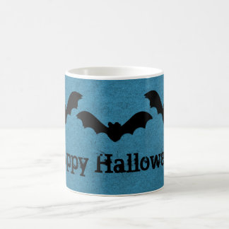 Mug Trio de chauves-souris Halloween Mug, Bleu foncé