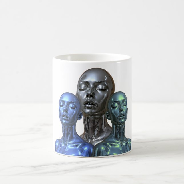 Mug Trio de femmes du futur (Centre)