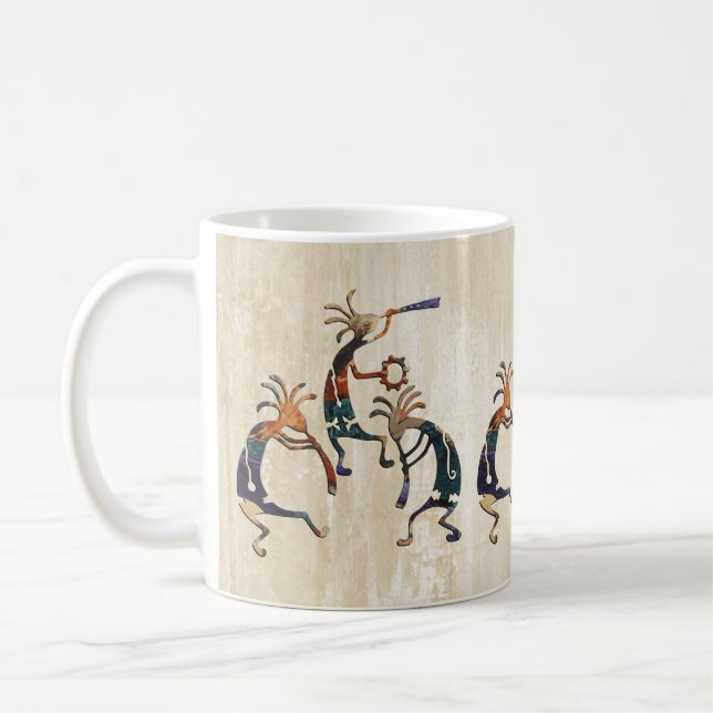 Mug Trio de musicien de KOKOPELLI + vos idées (Gauche)