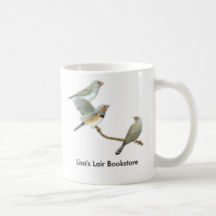 Mug Trio de pinson de zèbre - promo de guttata de