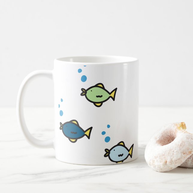 Mug Trio de poissons (Avec donut)