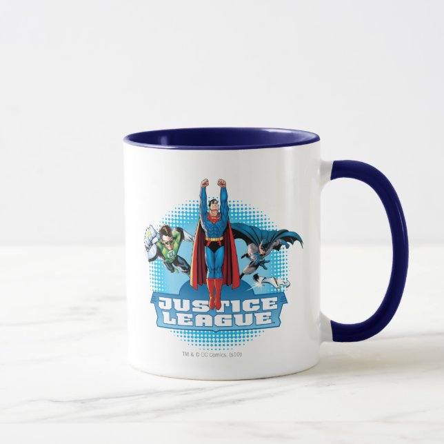 Mug Trio de puissance de la Ligue de la Justice (Droite)