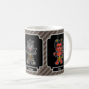 Mug Trio japonais de monstre : Yurei, Tengu, et Oni