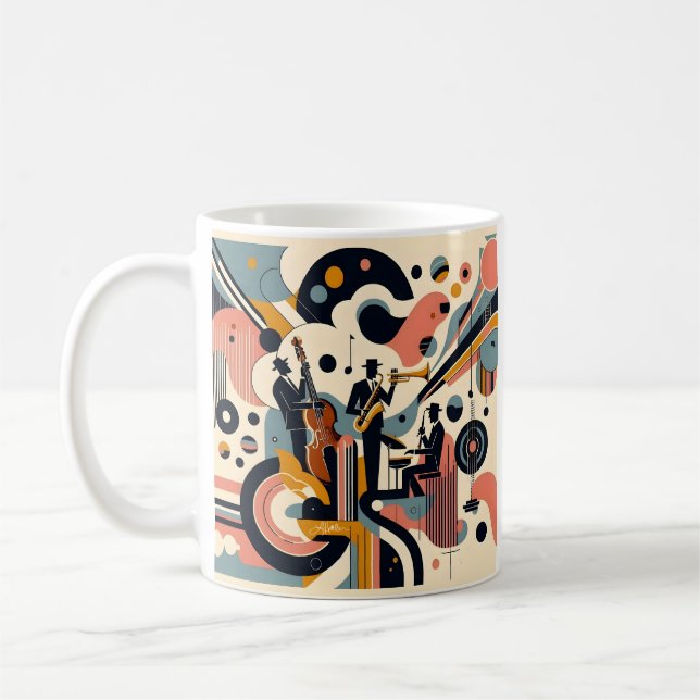 Mug Trio Psychedelique de l'Ère du Jazz du Milieu du S (Gauche)