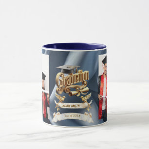 Mug "Triomphe Royal : Édition Elite Or & Marine 2026"