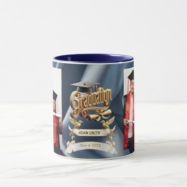 Mug "Triomphe Royal : Édition Elite Or & Marine 2026" (Centre)