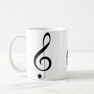 Mug Triple Clef Musical Note,