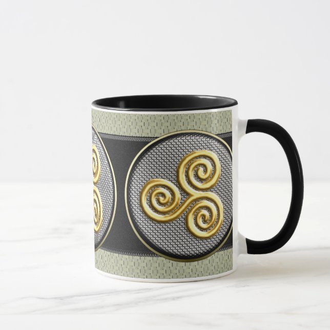 Mug Triskele d'or (Droite)