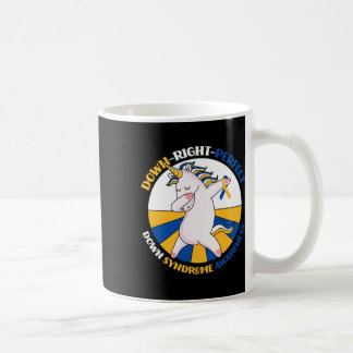 Mug Trisomie parfaite vers la droite21 Décerné du synd