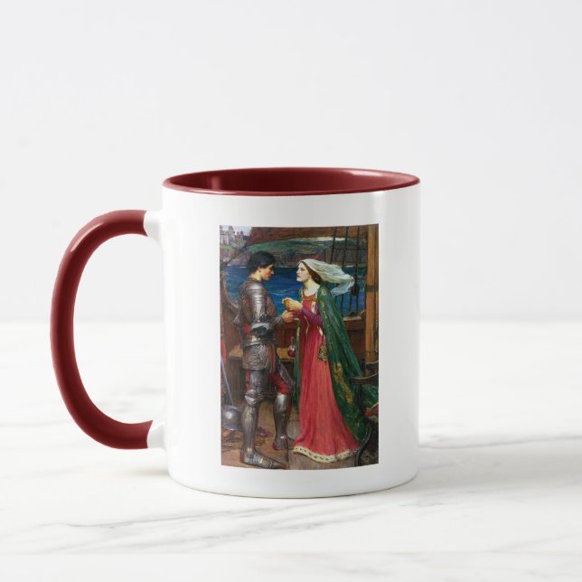 Mug Tristan and Isolde, c. 1916 by John Waterhouse (Gauche)