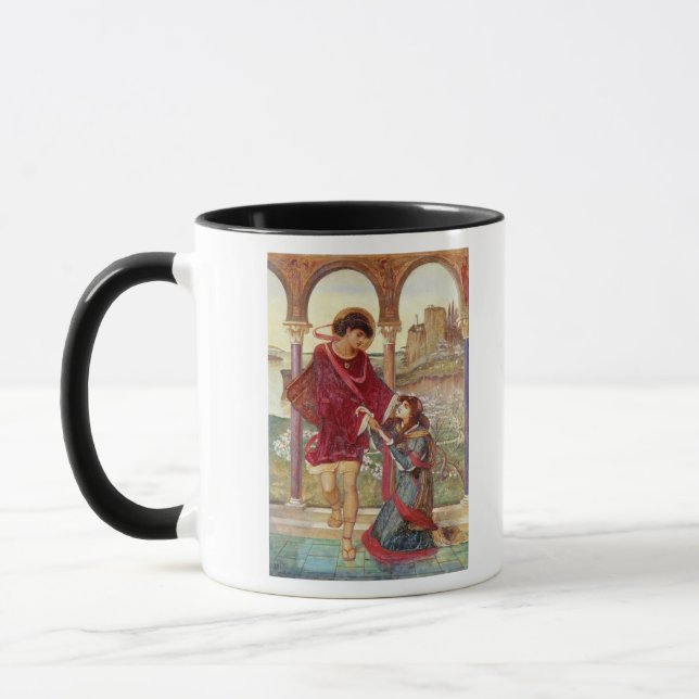 Mug Tristan et Iseult, 1876 (Gauche)