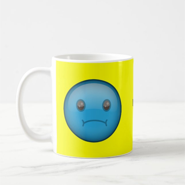 Mug Triste bleu (Gauche)