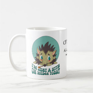 Mug Triste petite hérisson personnalisée