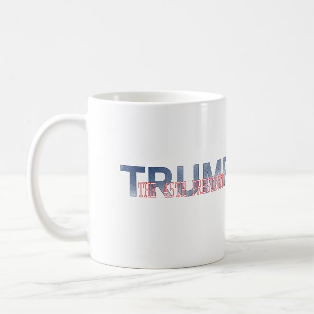Mug Triump le quarante-cinquième président (Gauche)
