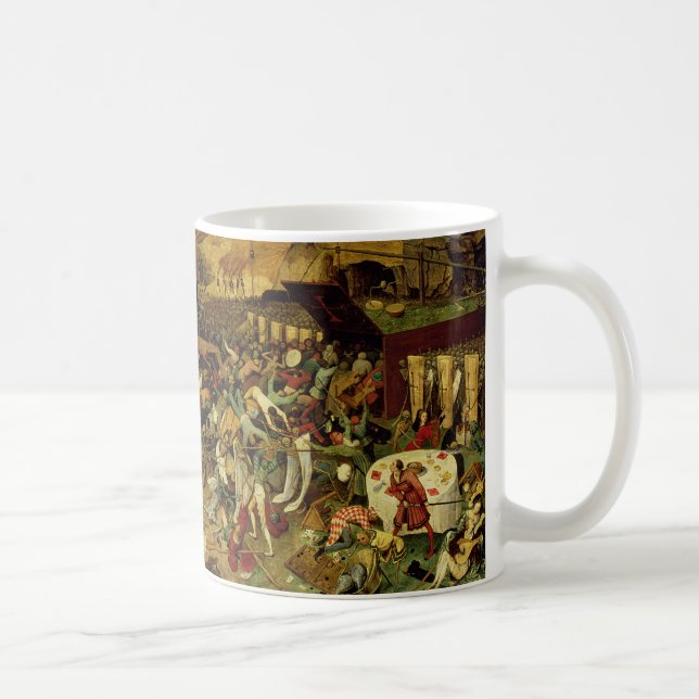 Mug Triumph de la mort, c.1562 (huile sur le panneau) (Droite)