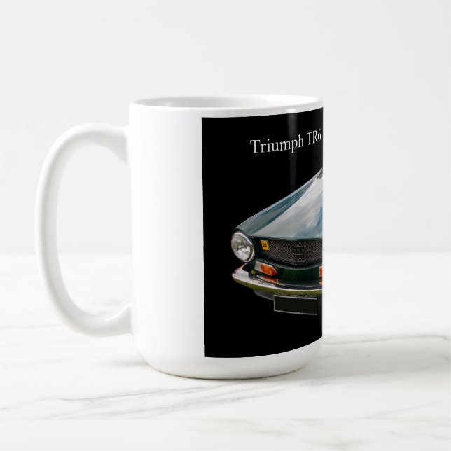 Mug Triumph TR6 Classic Sports Car (Gauche)