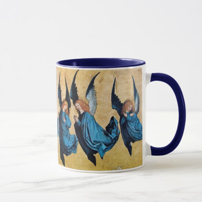 MUG TROIS ANGES EN BLEU (Droite)