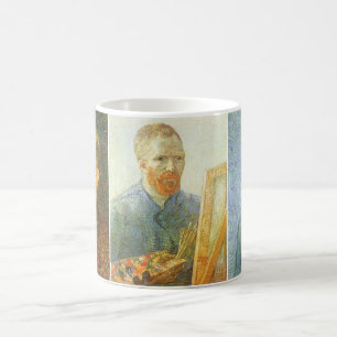 Mug Trois autoportraits différents de Vincent van Gogh