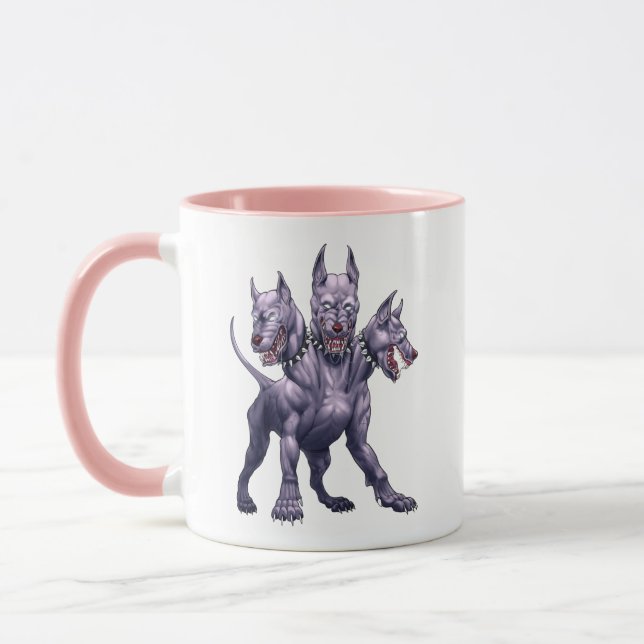 Mug Trois Cerberus Chien En Tête (Gauche)