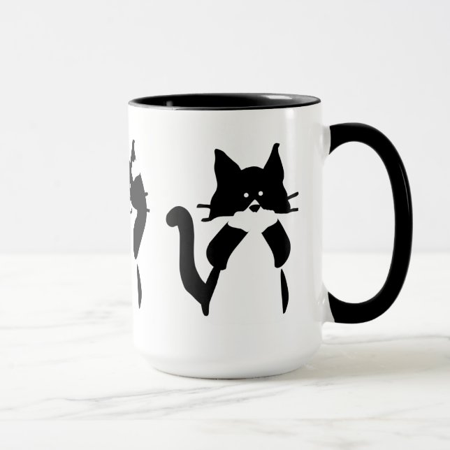 Mug Trois chatons sages (Droite)