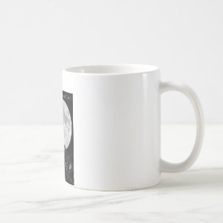 Mug Trois chats noirs et la lune