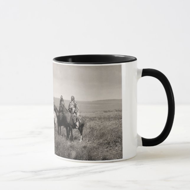 Mug Trois chefs de Blackfeet de Piegan - cru (Droite)