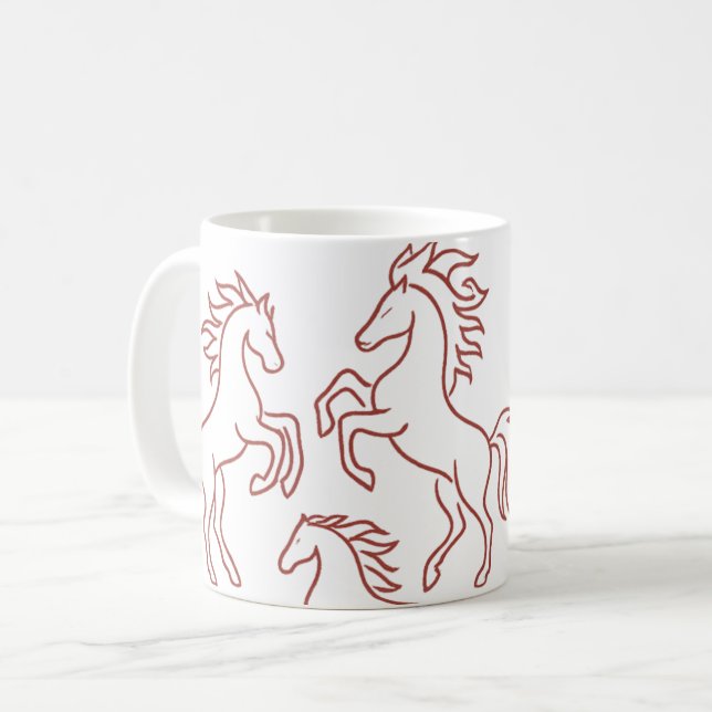 Mug Trois Chevaux de Feu 2026 (Devant gauche)