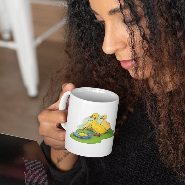 Mug Trois colliers jaunes (Créateur téléchargé)